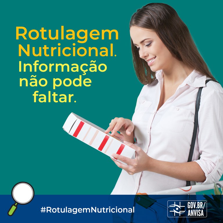 Rotulagem nutricional informação não pode faltar Agência