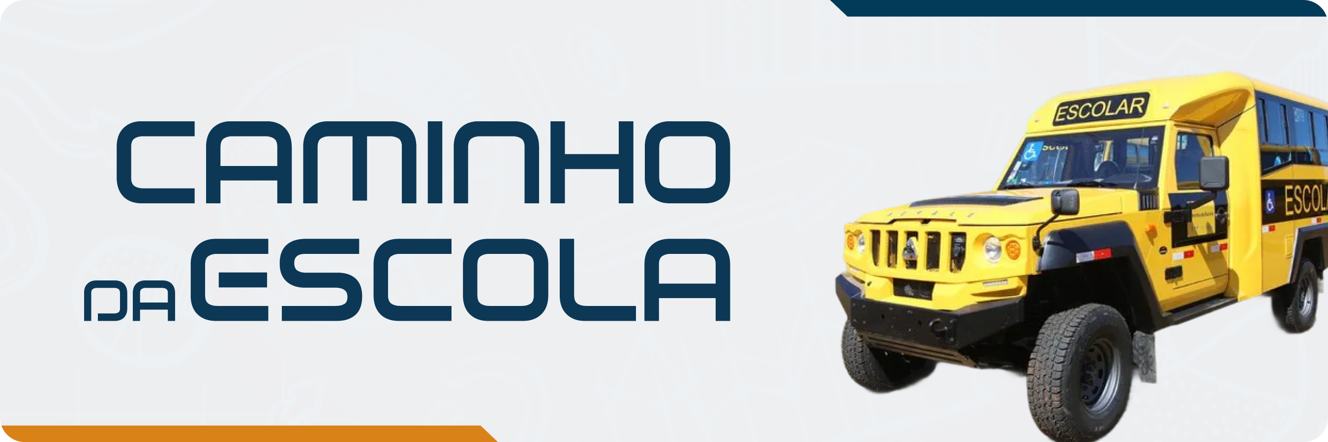 Banner Caminho da Escola