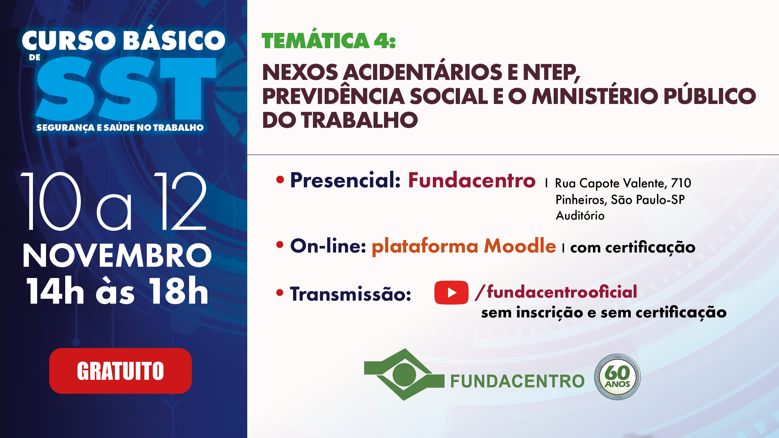 card de divulgação