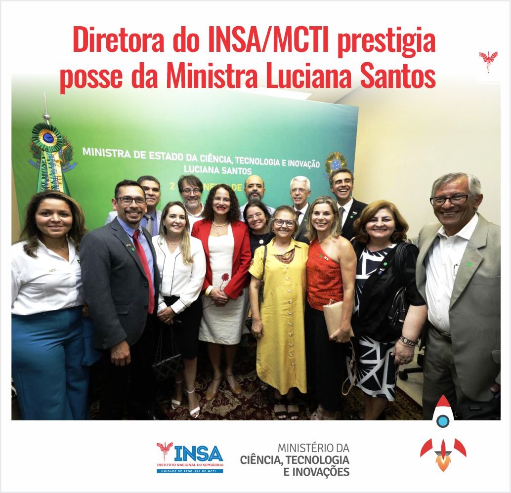 Diretora Do INSA MCTI Prestigia Posse Da Ministra Luciana Santos