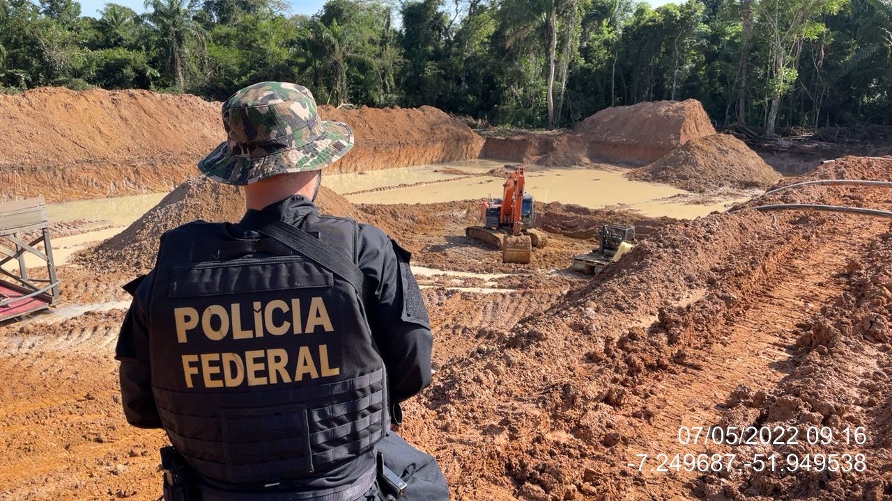 PF combate desmatamento ilegal na Amazônia Polícia Federal