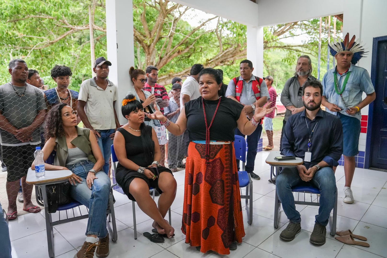 Comitiva Interministerial Liderada Pelo Mpi Se Re Ne Lideran As