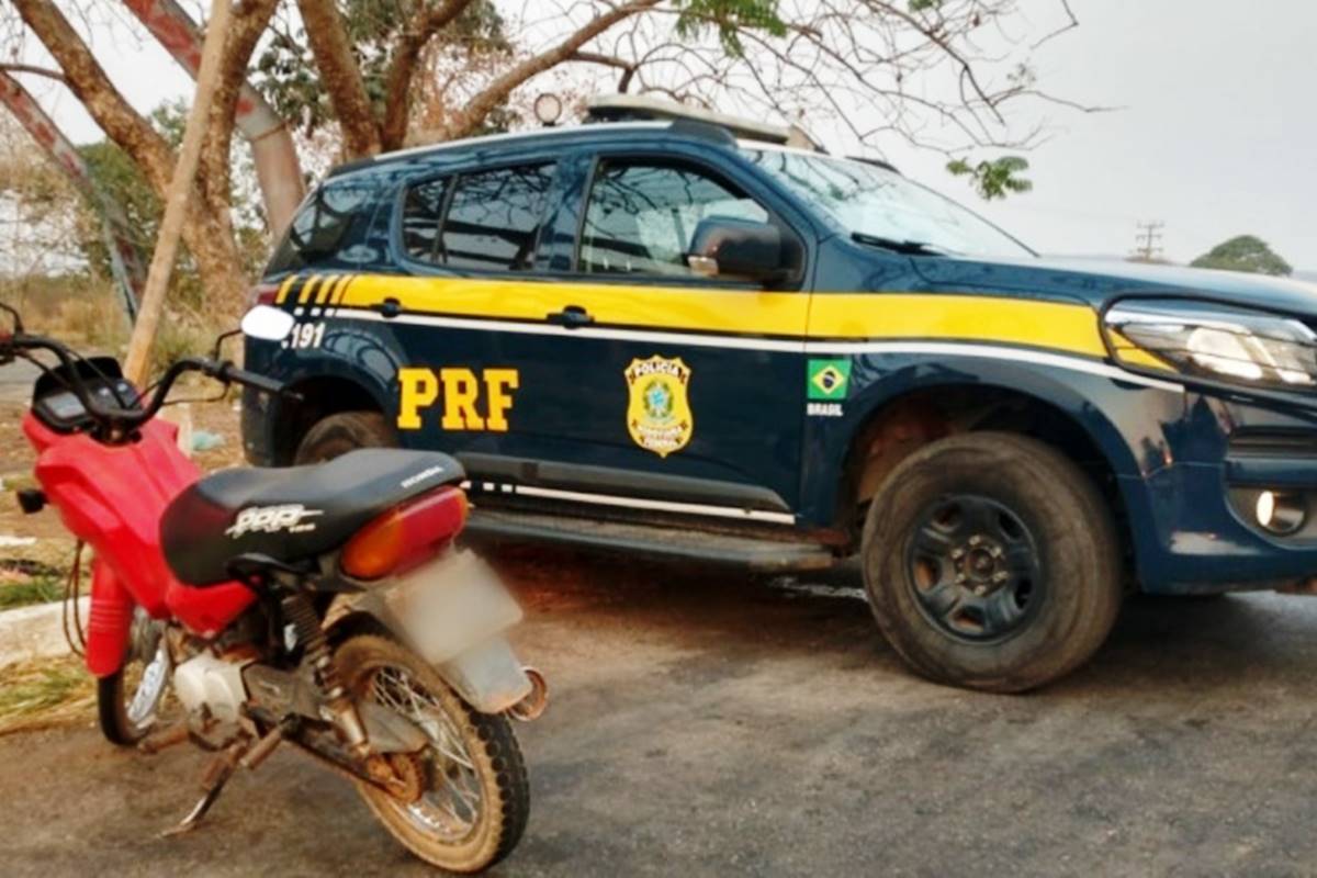 Umba Ba Se Prf Flagra Adolescente Pilotando Moto Na Br Pol Cia