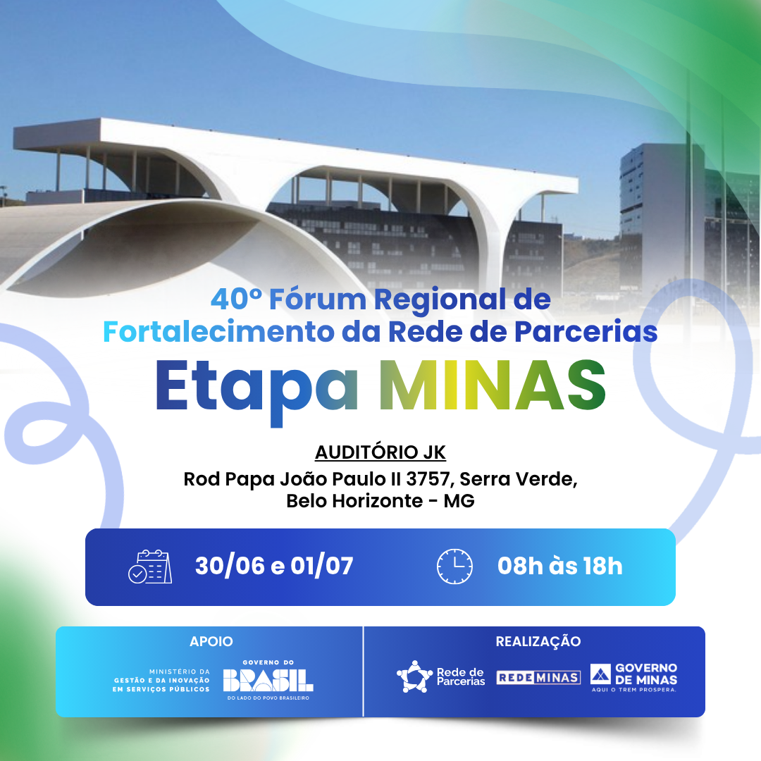 40º Fórum Regional Etapa MG 2026