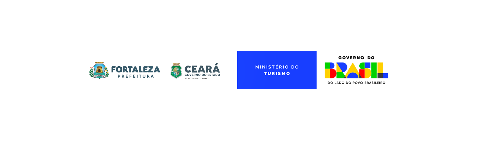 Bloco 11 - Regua de logos - Prefeitura de Fortaleza Governo do Estado Ceara Governo do Brasil DO LADO DO POVO BRASILEIRO