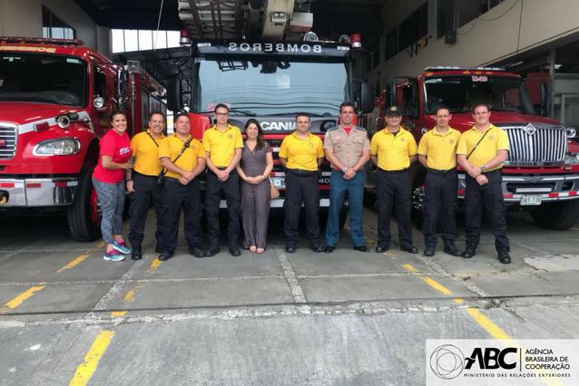 ABC coordena proposta de projeto de cooperação técnica entre bombeiros brasileiros e costarriquenhos.JPEG