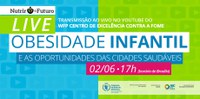 ABC, Ministério da Saúde e PMA Promovem “Live” sobre Obesidade Infantil e Cidades Saudáveis