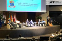 ABC participa de Seminário Internacional de Polícia Comunitária, promovido hoje em São Paulo pela Polícia Militar do Estado (PMESP)