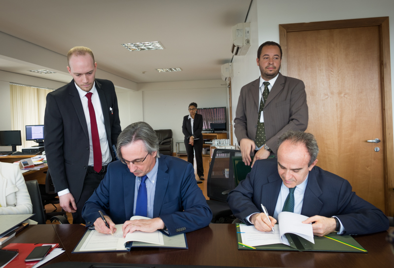 Assinatura dos ajustes complementares inaugura uma nova etapa na relação bilateral entre os Governos do Brasil e da Alemanha 2.JPEG