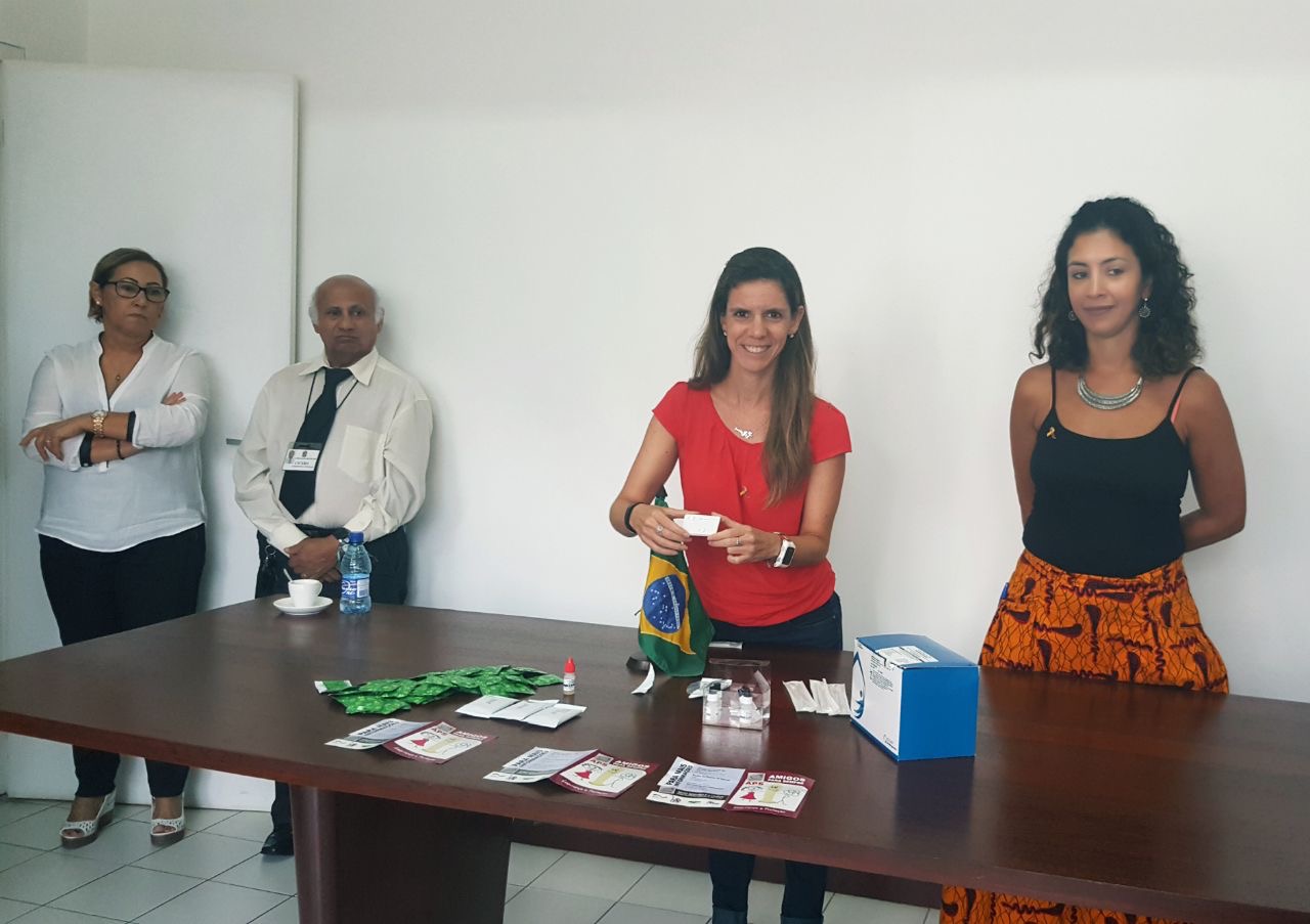 Brasil contribui para prevenção de AIDS e DSTs no Suriname 1.JPEG