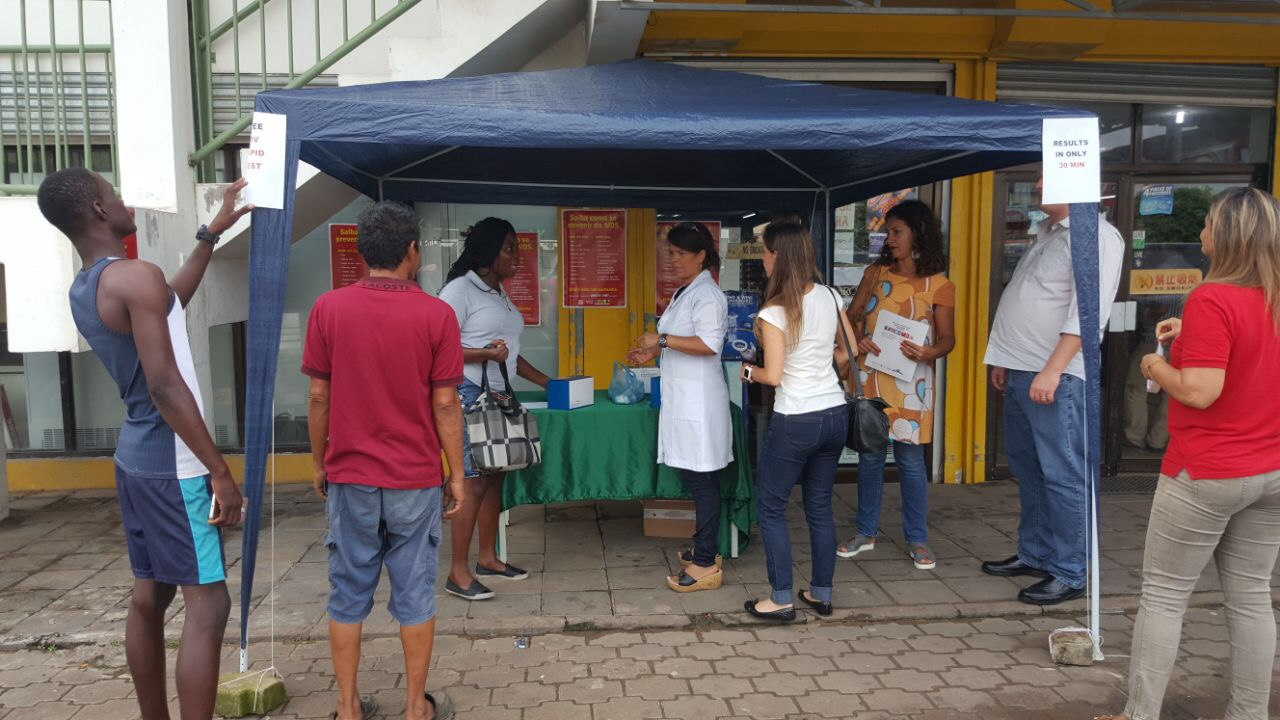 Brasil contribui para prevenção de AIDS e DSTs no Suriname 2.JPEG