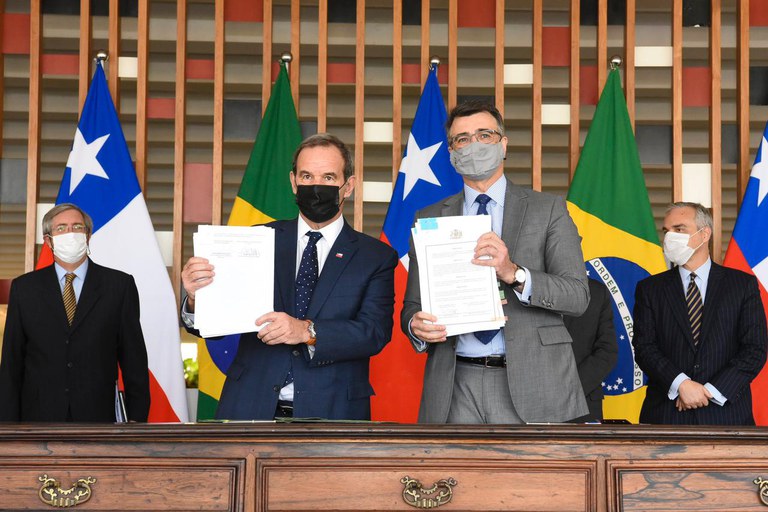 Brasil y Chile tendrán proyectos de cooperación en las áreas de salud, justicia y propiedad intelectual – ABC