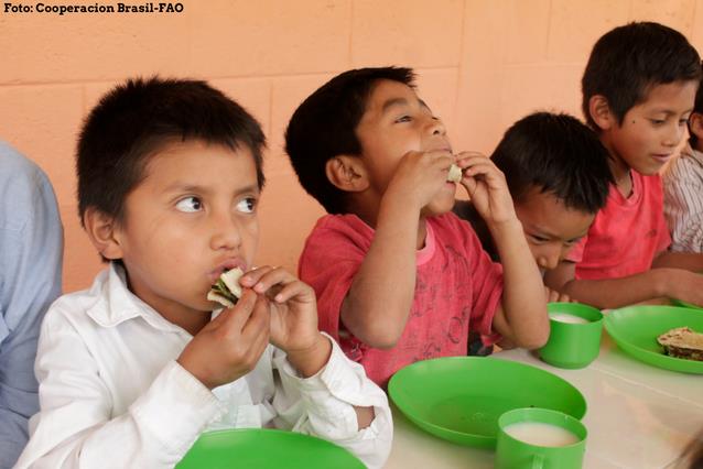 Cooperação Sul-Sul contribui com Programa de Alimentação Escolar na Guatemala.JPEG