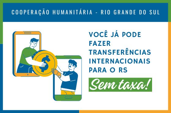 Governo Federal e Fundação Banco do Brasil abrem conta para doações de particu-lares em apoio às vítimas das enchentes no Rio Grande do Sul