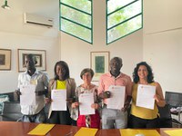 Jovens-Lideranças: delegação brasileira avalia projeto sócio-educativo em Guiné-Bissau