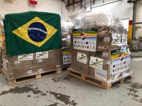 MRE coordena o envio de 6 ton de doações para o Líbano