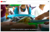 Rede de Alimentação Escolar Sustentável (RAES) lança vídeo institucional