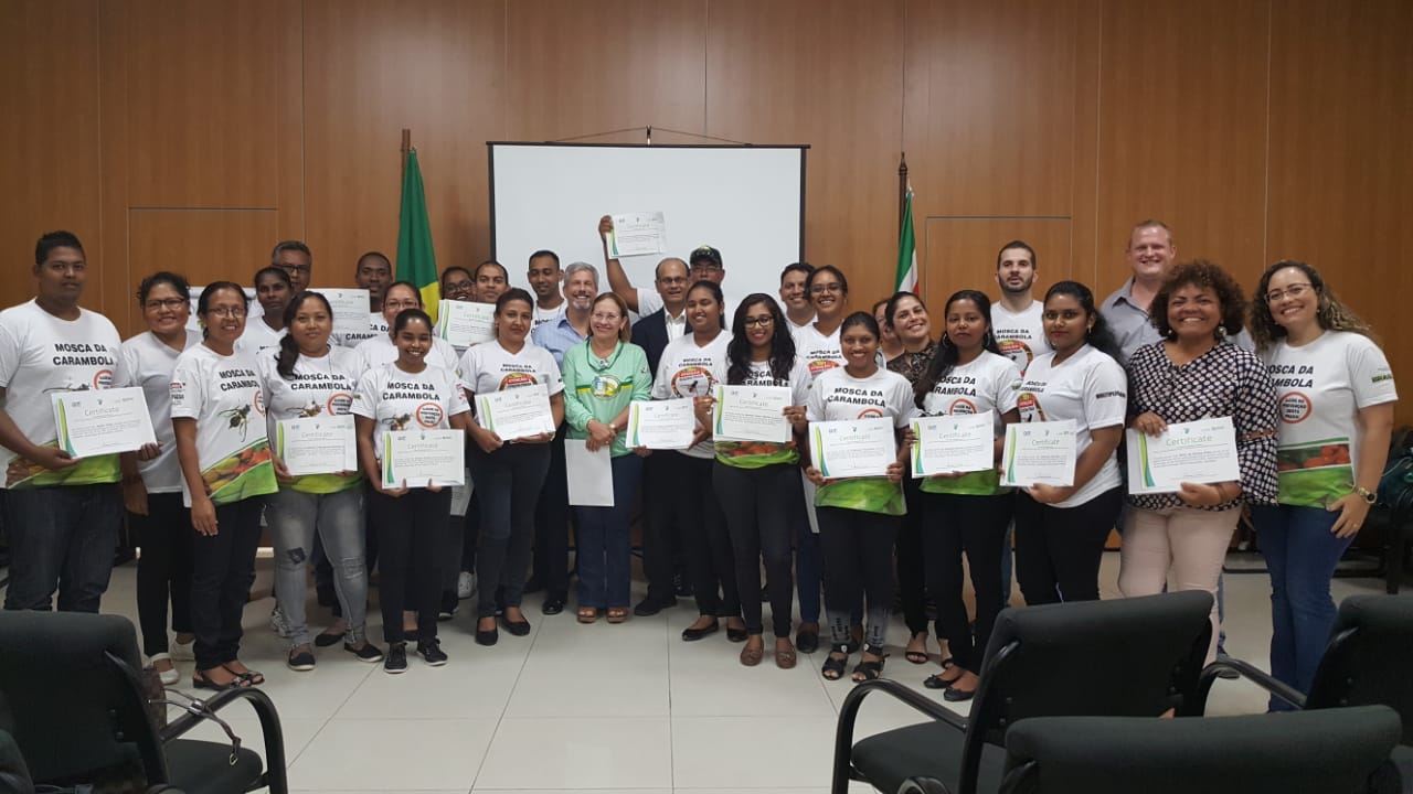 Suriname recebe treinamento do MAPA, em projeto de cooperação técnica internacional.JPEG