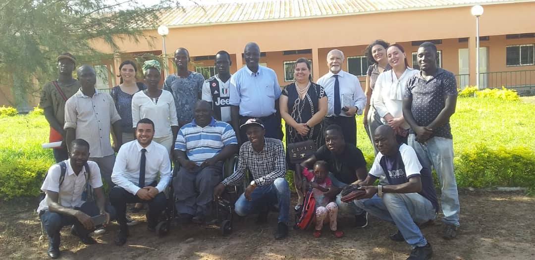 Visita brasileira à Guiné-Bissau promove debate sobre políticas direcionadas a pessoas com deficiência.JPEG