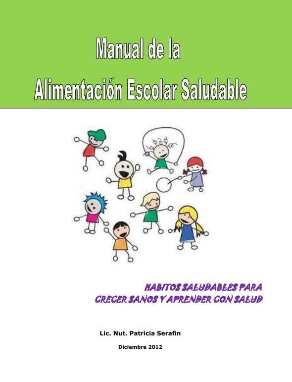 Manual de la Alimentación Escolar Saludable