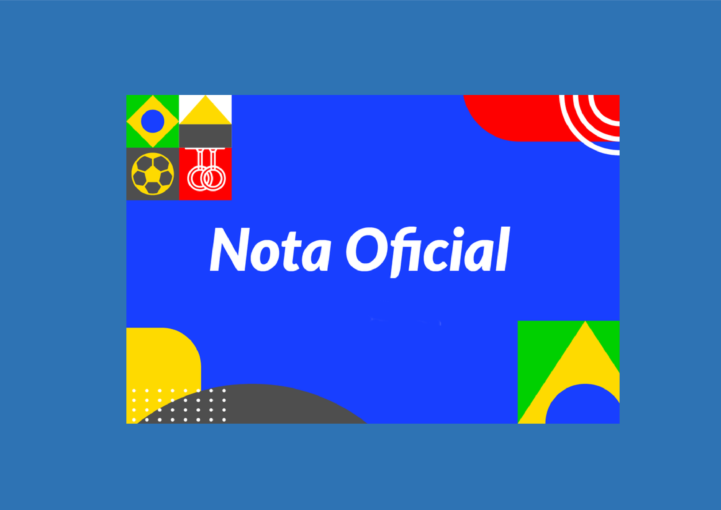Nota Oficial da Autoridade Brasileira de Controle de Dopagem (ABCD)