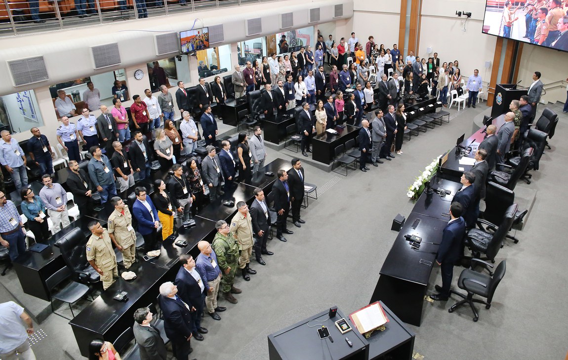 Seminário sobre segurança alimentar reuniu representantes de órgãos públicos, universidades, sociedade civil e ONU (Foto: Secom/ ALMT)