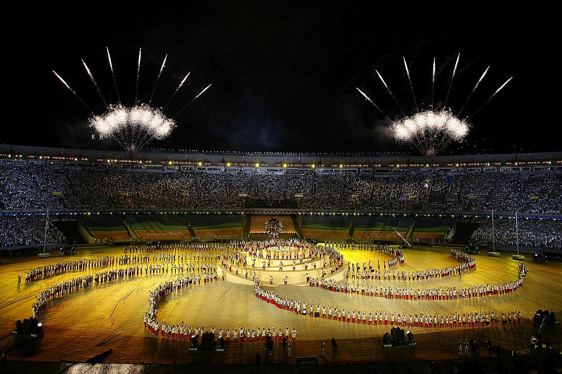 Cerimônia de abertura do Pan 2007 no Maracanã