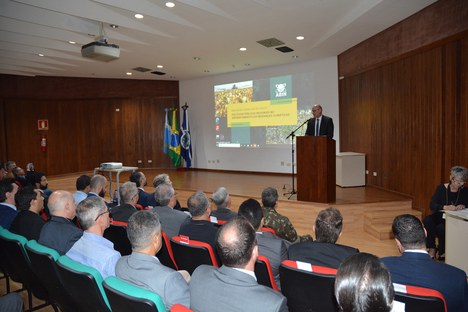 Diretor-geral da ABIN fez a palestra de abertura