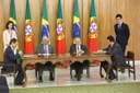 Acordos assinados em cerimônia no Palácio do Planalto nesta terça-feira (1º) intensificam a cooperação entre os dois países e consolidam a participação brasileira no Centro de Pesquisa Internacional dos Açores.
