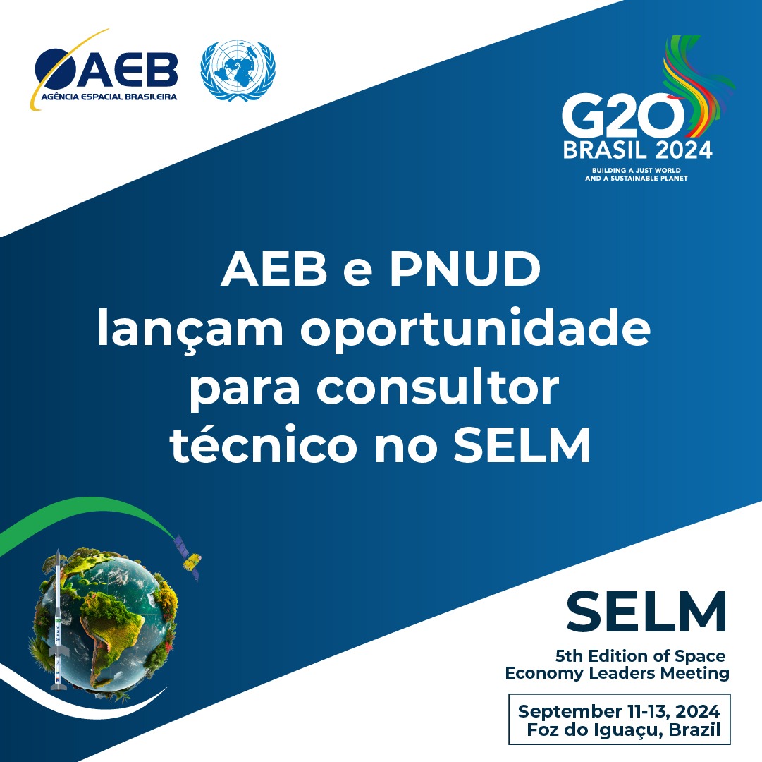 AEB e PNUD lançam oportunidade para consultor técnico no SELM
