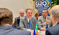 CAS meeting takes place on the second day of G20 Agri in Cuiabá (MT)