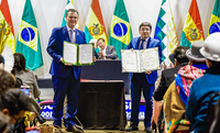 In Bolivia, minister Fávaro signs agreements to increase fertilizer supply for Brazilian agriculture