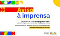 Aviso à imprensa