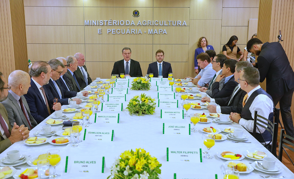 Exportações do agro, logística dos portos e reestruturação do Mapa foram alguns dos assuntos debatidos durante o encontro