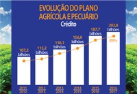 Governo ofertou R$ 905,1 bilhões em crédito agrícola nas últimas 5 safras