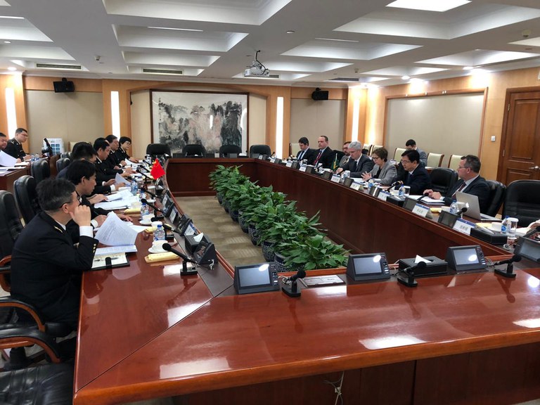 Reunião da ministra Tereza Cristina com a GACC, na China