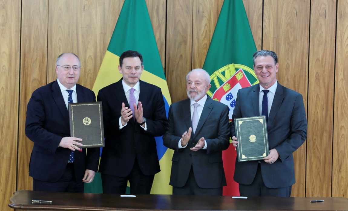 Assinatura ocorreu nesta quarta-feira (19) durante a visita oficial do primeiro-Ministro da República Portuguesa e da realização da Cimeira Brasil-Portugal