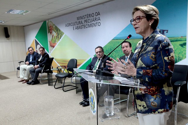 Tereza Cristina assina convênio com o Banco do Nordeste para subsidiar políticas de inovação para a agropecuária na Caatinga