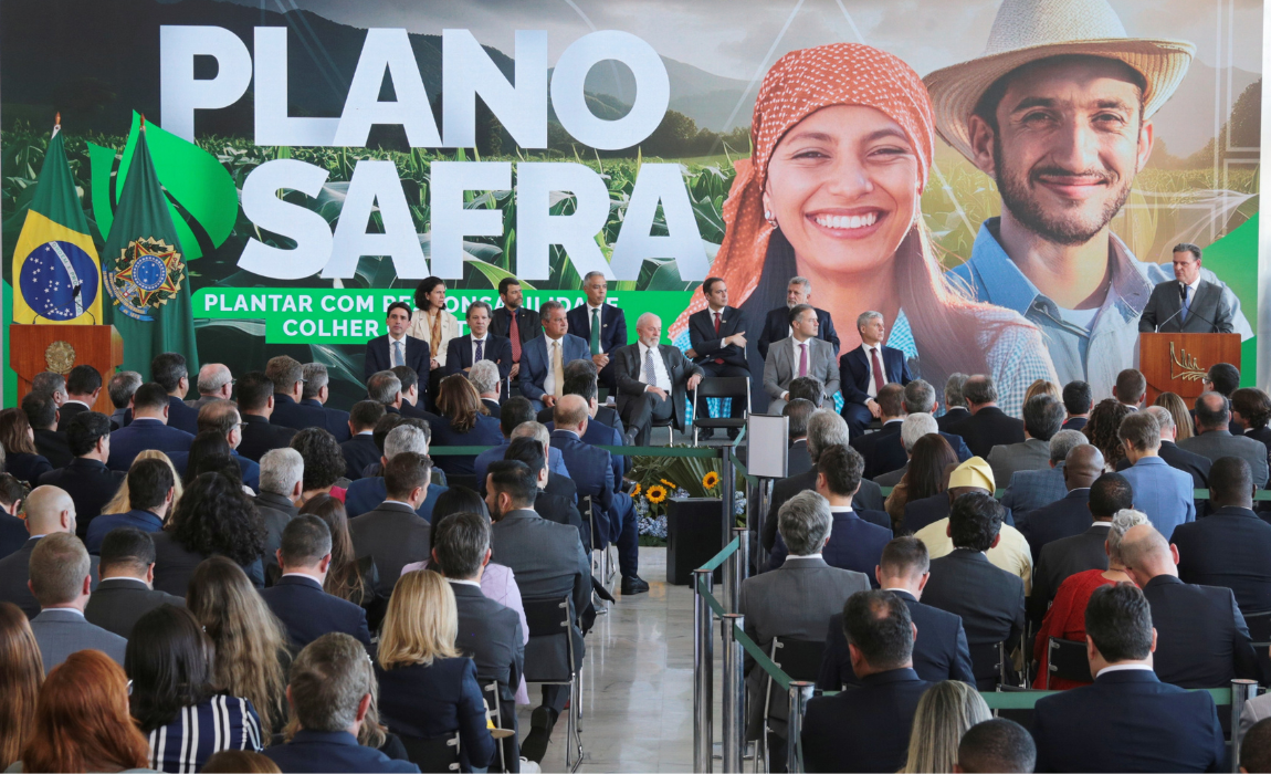 Lançado nesta quarta-feira (3), o Plano 24/25 conta com R$400,59 bilhões para a agricultura empresarial. Ainda, está disponível R$ 108 bilhões em recursos de LCA, para complementar o apoio ao agro nacional