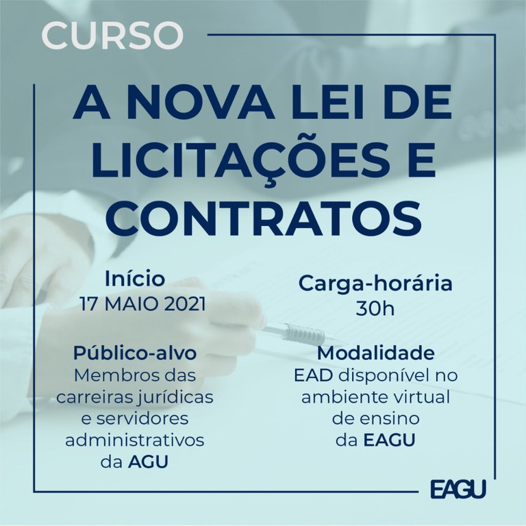 Pós-Graduação Online em Licitações e Contratos Administrativos