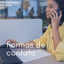 FORMAS DE CONTATO