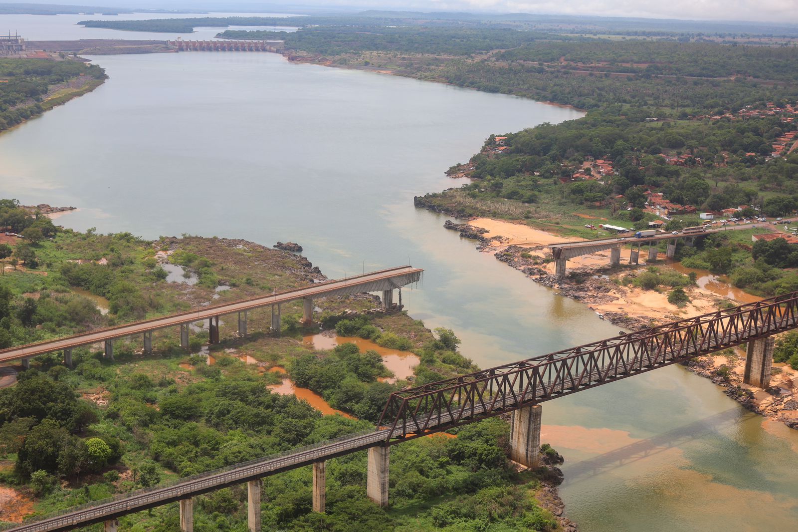 Instituições federais e estaduais compartilham informações atualizadas sobre qualidade da água do rio Tocantins após desabamento de ponte