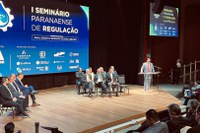 Agência debate marco legal do saneamento no 1º Seminário Paranaense de Regulação, Saneamento Básico e Resíduos Sólidos em Curitiba (PR)