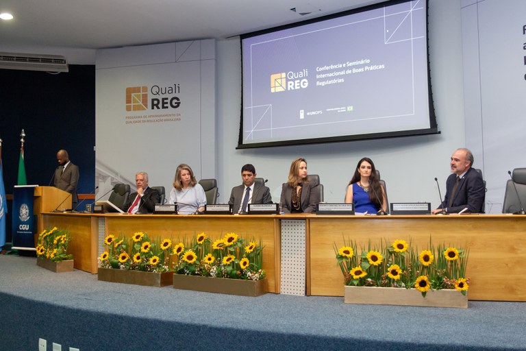 Abertura do Seminário Internacional de Boas Práticas Regulatórias