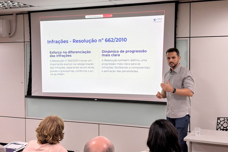 Agência promove Oficina de Integração sobre Fiscalização do Uso de Recursos Hídricos para órgãos gestores estaduais