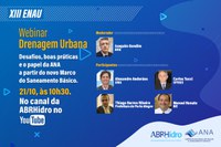 ANA e ABRHidro realizam webinar sobre drenagem urbana nesta quarta (21)