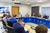 ANA e USACE discutem futuras parcerias em reunião técnica