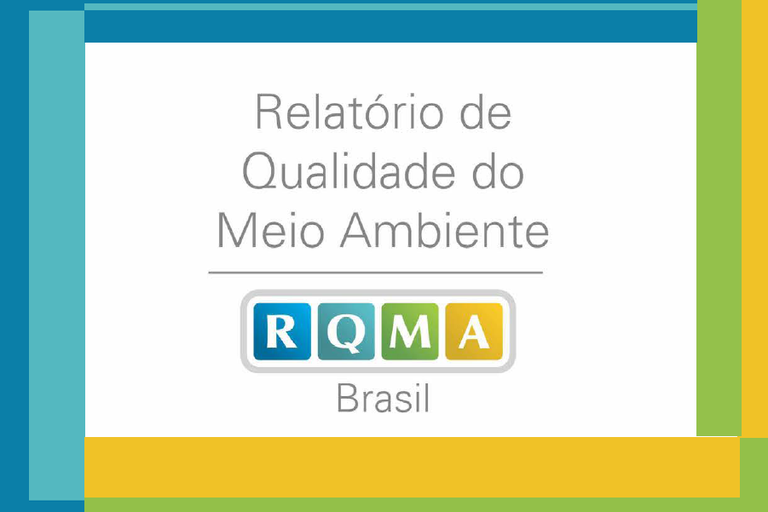 Logotipo do Relatório de Qualidade do Meio Ambiente (RMQA Brasil 2020)