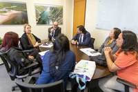 ANA recebe missão de El Salvador para troca de experiências sobre recursos hídricos e saneamento