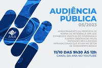 Audiência pública para norma de referência sobre práticas de governança regulatória das entidades reguladoras infranacionais acontece em 11 de outubro